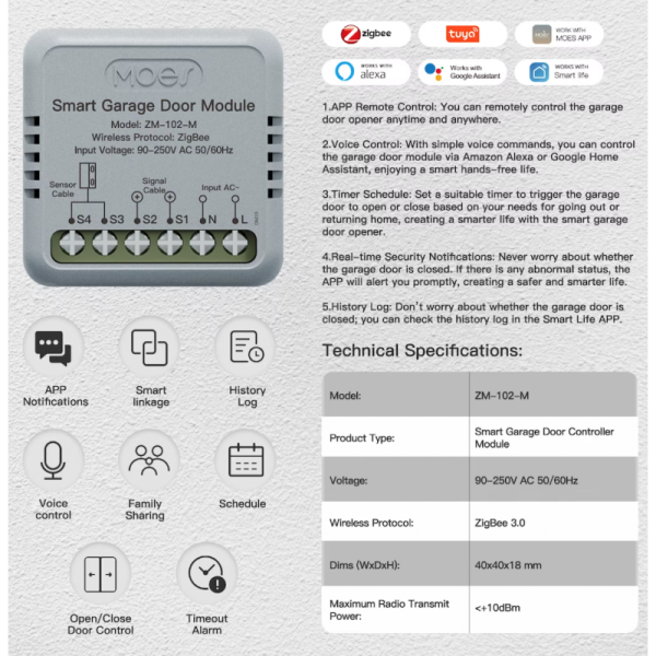 moes-module-porte-de-garage-zigbee-tuya-smart